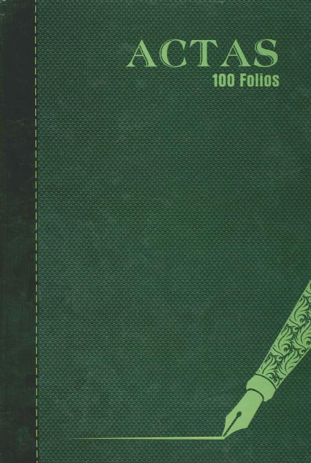 Libro de Actas 100 Folios Nika 21,5x32