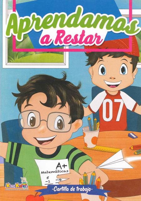 Aprendamos a Restar - Cartilla de Trabajo Ref. Ckl532