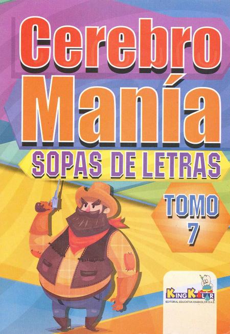 Cerebromania Sopas de Letras (tomo 7) Ref. Ckl034