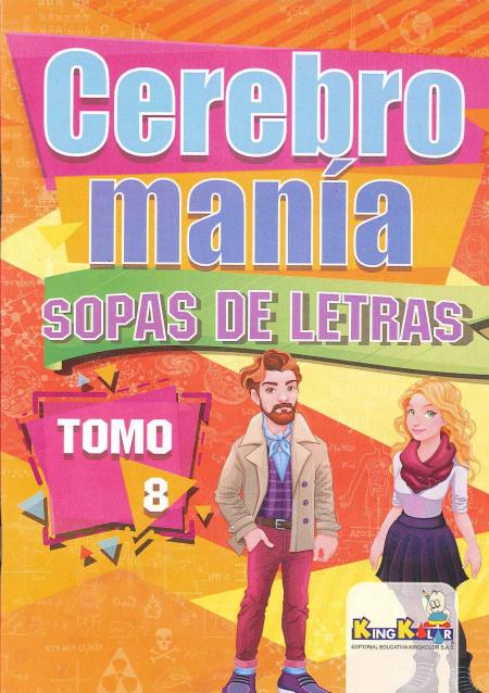 Cerebromania Sopas de Letras (tomo 8) Ref. Ckl035
