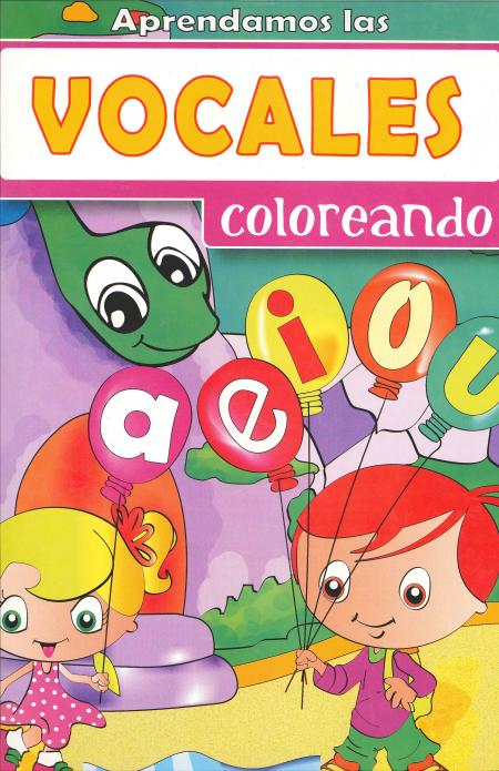 Aprendo las Vocales Coloreando Ref. Ckl602