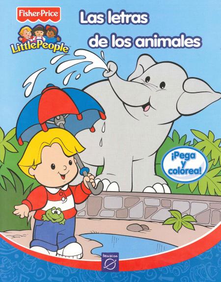 Las Letras de los Animales, Pega y Colorea