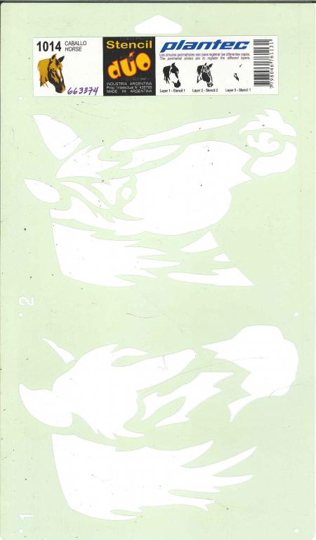 Plantilla Stencil Plantec Einstein Ref. 1020