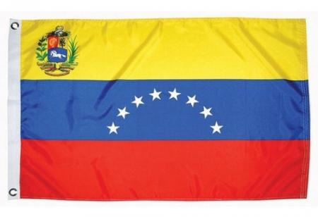 Bandera de Venezuela 18 X 12 Cm.