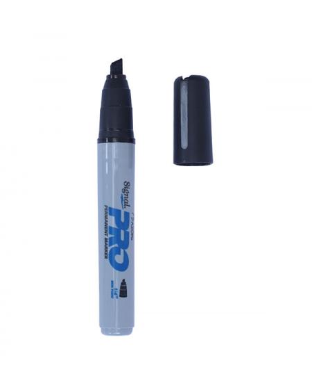 Marcador Permanente Biselado Azor Pro Negro 