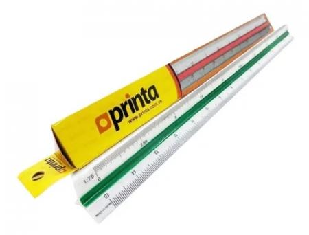Regla Escalimetro 30cm Printa Ref.pr-e-0056