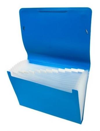 Archivador Plastico O.k Extra Oficio 13 Divisiones Ref. Us-h13fc
