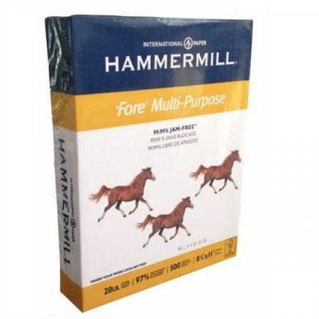 Resma de Papel Escolar Hammermill Tipo Carta Bond 20