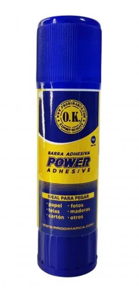 Pega En Barra Power Ok 21gr Ref. 16.21.12
