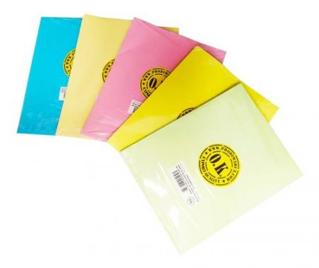 Papel Copycolor Ok Tipo Carta Bond 20 X Unidad Azul Medio 47.75.100