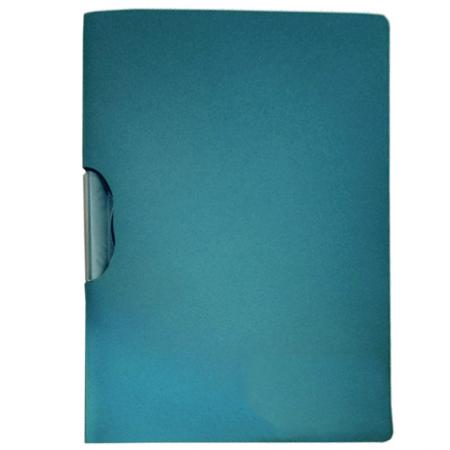 Carpeta con Gancho Plastico Giratorio Azul