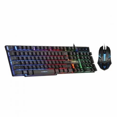 Teclado y Raton para Juegos Negro Argon Kb51 Ref. Arg-kb-2051bk