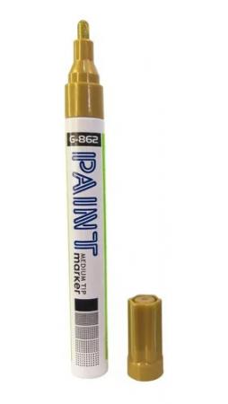 Marcador Metalizado Gx Punta Bala  3mm Plateado Ref. G-862a-si