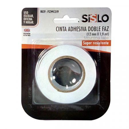 Cinta Doble Faz Sislo  12mmx1.9 Ref. Fzm1219