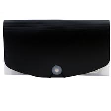 Carpeta Expandible Tipo Giro 13 Divisiones Ofiart Negra Ref. Of-0117