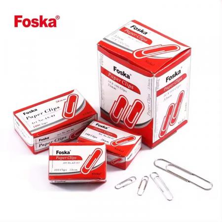 Caja de Clips Foska 28mm X 100 Pcs  As-02