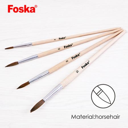 Juego de Pinceles Artistico Foska X 4pcs Ref. Ab-4r