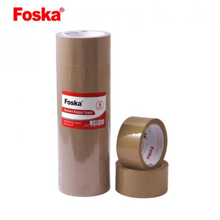 Cinta Plastica Marron Foska 48mm X 50m 