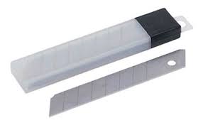 Estuche Hojilla para Exacto Foska 100x18mm X 10pcs Ref. Bc1002