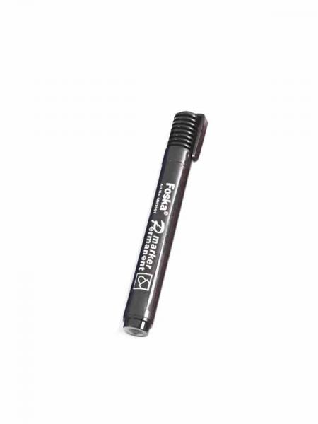 Marcador Permanente Foska Negro Ref. Mk7001