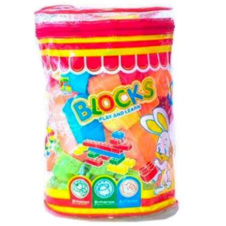Bloque Didactico Bolso Zipper X 63 Piezas  Ref. 3xe3-55601 - 5601