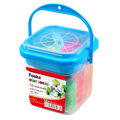 Set de  Plastilina Foska X 12 Colores Ref. Md7015