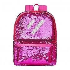 Backpack Travel Ready Lentejuelas Rosado Hot (morral) Ref. Tr1-ech014