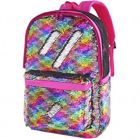 Backpack Travel Ready Lentejuelas Arcoiris (morral) Ref. Tr1-ech014