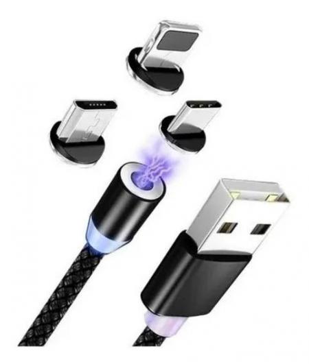 Cable Usb Magnetico 3x1 C/micro/iphone Ref. 3m05