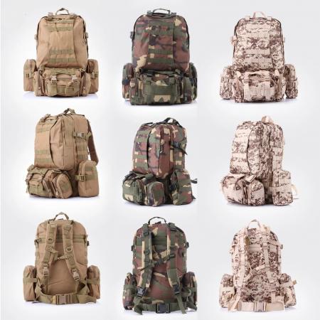 Backpack Yanshuo Camuflaje 4x1 Oxford (morral) Ref. Sb185
