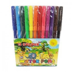 Estuche de Marcadores Water Pen X 12 Colores Ref. Wc-868- Wc-128