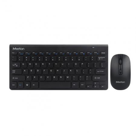 Combo Teclado Mouse Meetion Color Negro