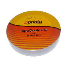 Rollo Cinta Doble Faz Printa 3/4' 18mm X 18m Ref. Pr-o-0145