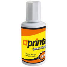 Corrector Liquido con Brocha Printa X 18ml Ref. Pr-o-0014
