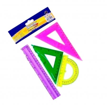 Juego Geometrico Zeppelin X 4 Pzas Colores Surtidos Ref. Zp811
