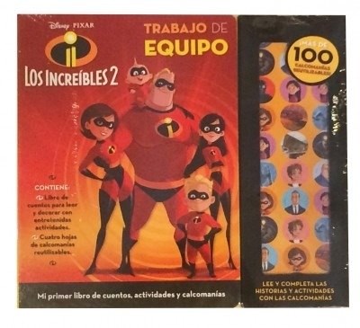 Mi Primer Libro de Cuentos Actividades - los Increibles 2
