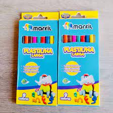 Caja de Plastilina Marfil X 9 Colores Ref. 095