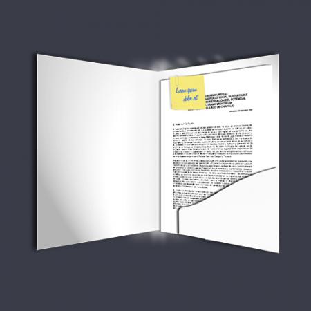 Carpeta con Solapa Zhongyng Ref. 56201