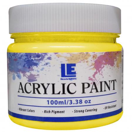 Pintura Acrilica (le) Amarillo Limon 100ml W&k