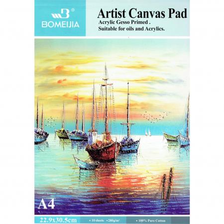 Block X 10 Canvas Pad Shengzhou A4