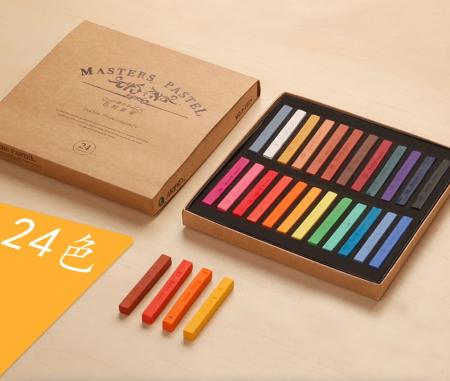 Tiza Pastel Maries X24 Unidades 