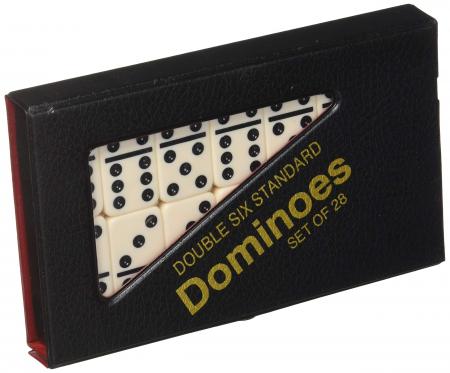 Juego de Domino Grande Doble 6 X 28 Pzas Kaile Ref. 5412