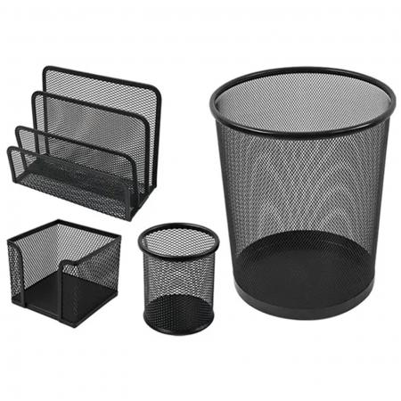 Organizador de Malla Negro Foska X 4 Pzas 