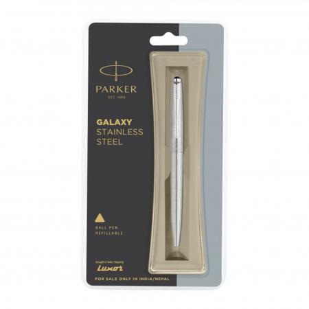 Boligrafo Parker Galaxy Stainless Steel Ball Ct Ref. Galaxy