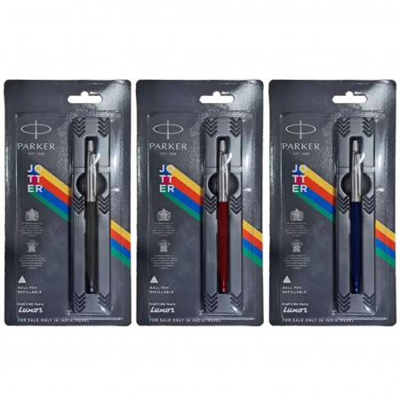 Boligrafo Parker Jotter Standard Ball Pen Ct Negro/azul/rojo Ref. Jotter