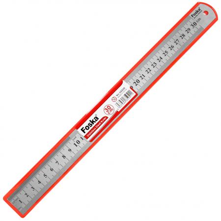 Regla Metalica Foska X 30cm