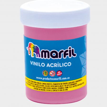 Pintura Vinilo Acrilico Marfil 80cc Rosado Ref. 