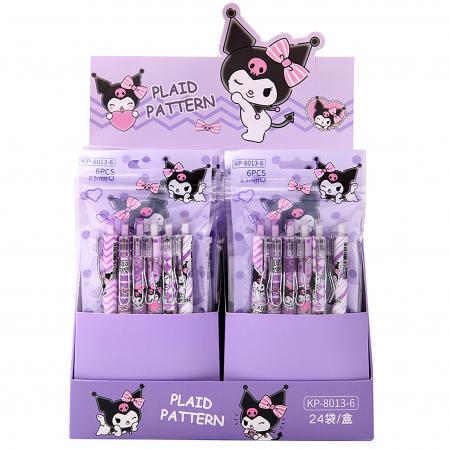 Boligrafo Gel Plaid Pattern 0.5mm Ref. Kp-8013-6