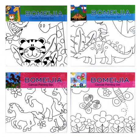 Canvas Children 20x20 Set Pintura  