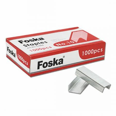 Caja de Grapas Lisa Foska N° 10  (5x9mm) Ref. Sl002